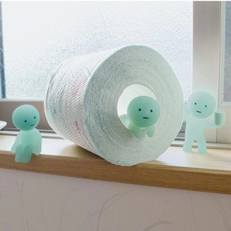 Smiski Toilet Series Collectible Glow in the Dark Figurine Blind Box (1pc)