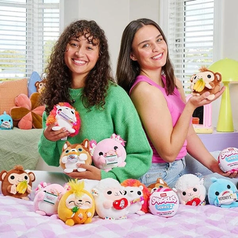 ZURU Mini Brands Snackles Mystery Mini 5" Plush Capsule Series 2 Wave 1