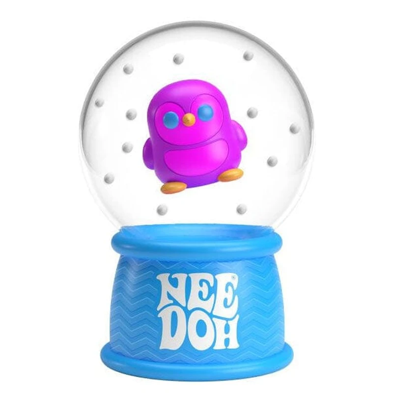 Nee Doh Snow Globe Squishy Fidget Stress Ball Toy (1pc) Style Ships Assorted