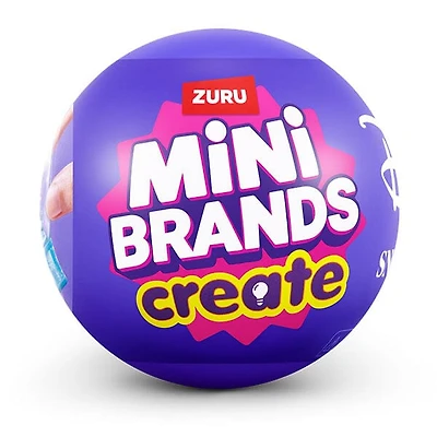 ZURU Mini Brands Create: Disney Snow Globes Series 1 DIY Collectible Capsule