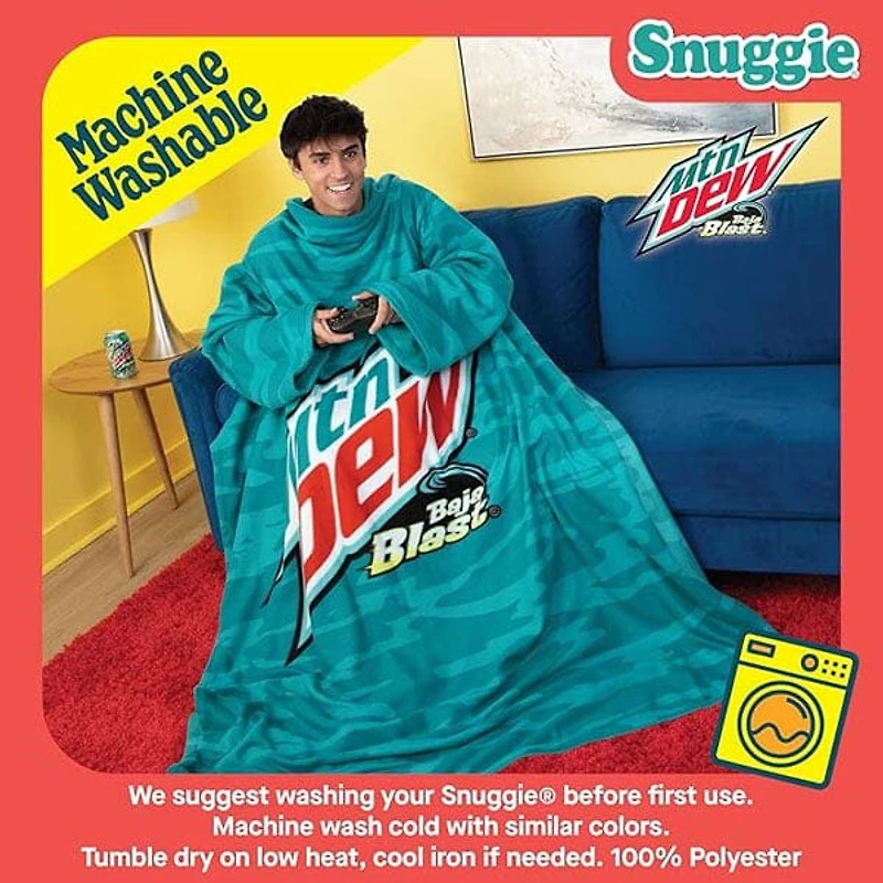 Snuggie® The Original Wearable Blanket Fleece Mountain Dew Baja Blast