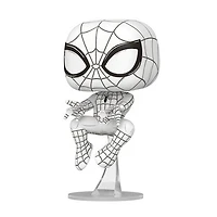 Funko Pop! Marvel: Sketched Spider-Man Figure