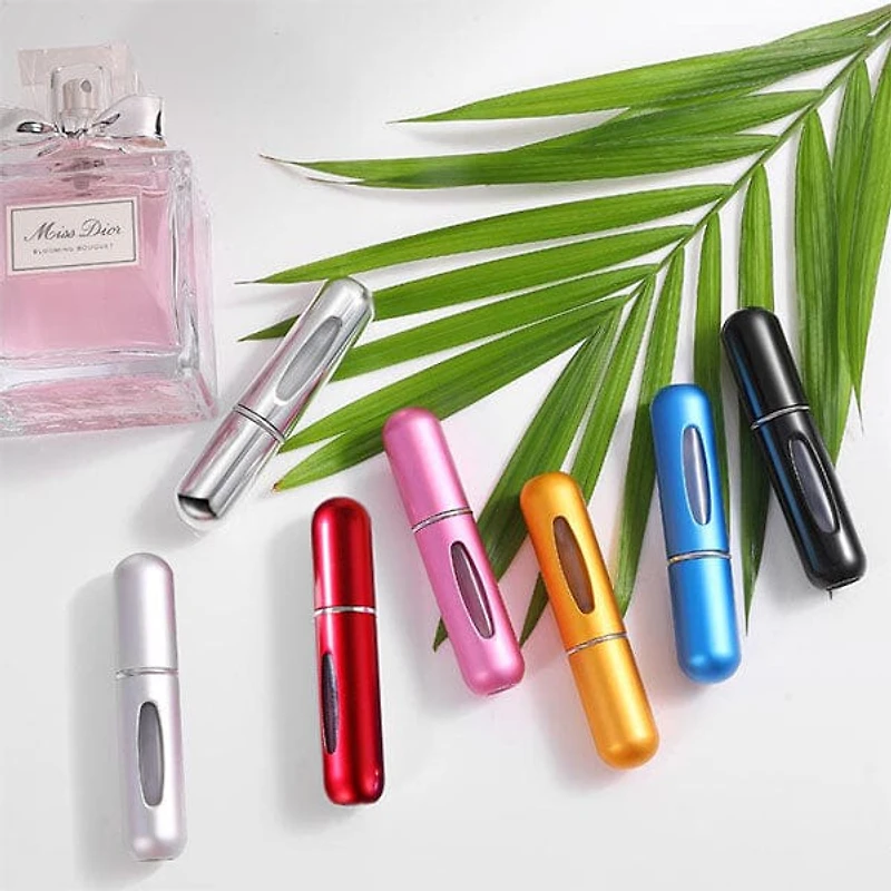 SpritzPod Portable Refillable Fragrance Atomizer 5mL Capacity (Assorted Colors)
