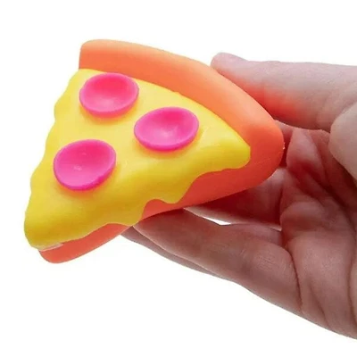 Nee Doh Squeezza Pizza Squishy Fidget Toy (1pc) Color Ships Assorted