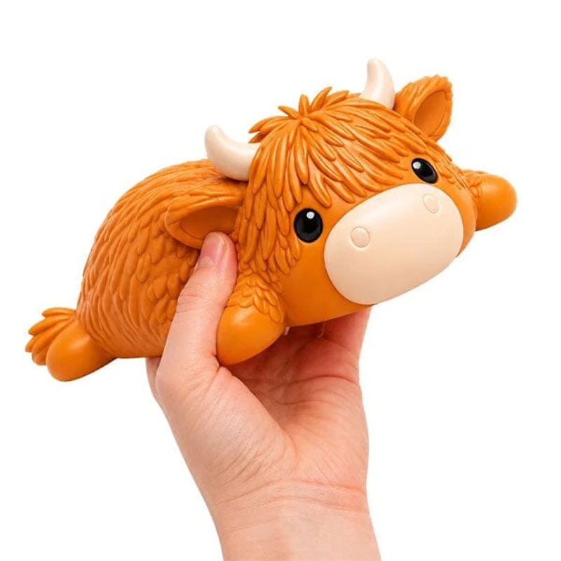 The Big Squij Slow-Rise Squishy Fidget Toy (1pc) Highland Cow
