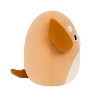 Squishmallows Super Soft Plush Toys 7.5" Sam the Brown Dog (White Belly)