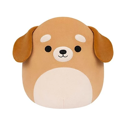 Squishmallows Super Soft Plush Toys 7.5" Sam the Brown Dog (White Belly)