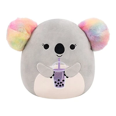 Squishmallows Super Soft Plush Toys 7.5" Doxana the Rainbow Koala (Holding Boba)