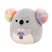 Squishmallows Super Soft Plush Toys 7.5" Doxana the Rainbow Koala (Holding Boba)