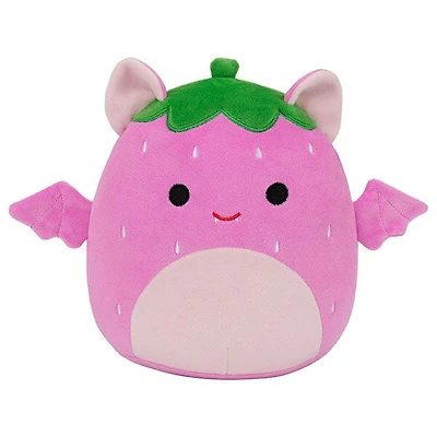Squishmallows Super Soft Plush Toys 7.5" Brigitte Marie the Pink Strawberry Bat