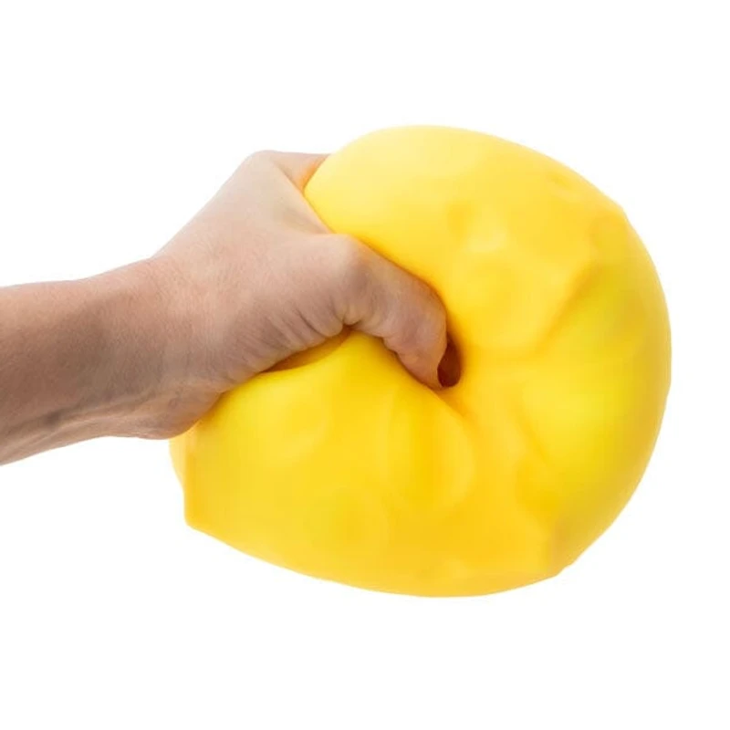 RMS® SmushMart Giant Cheese Block Squishy Fidget Toy (1pc)