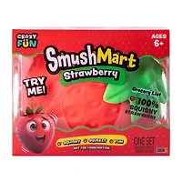RMS® SmushMart Giant Scented Squishy Strawberry Fidget Toy (1pc)