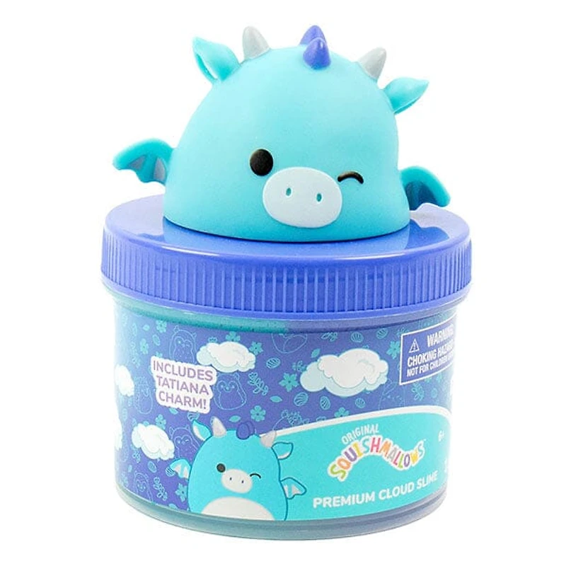 Squishmallows Premium Cloud Slime Fidget Putty Jar Multiple Scents & Styles (Wave 2)
