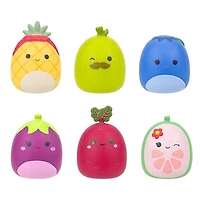 Squishmallows Squooshems Series 12 Fruits & Veggies Blind Bag 2" Surprise Vinyl Fidget Squishy (1pc)