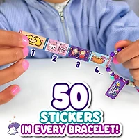 Sticki Rolls Wearable Reusable Sticki Band Mystery Capsule (50 Stickers Inside!)