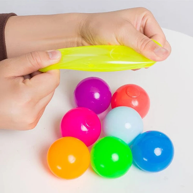 Stress Ball Squishies® Sticky Fidget Stress Balls (8pc)