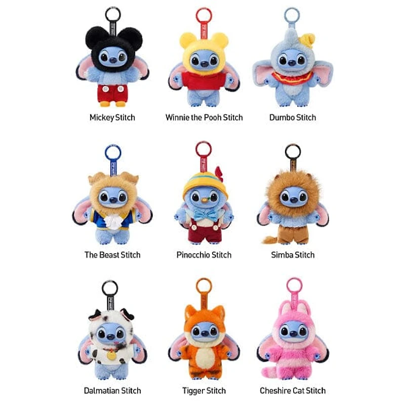Pop Mart x Disney: Stitch Adventure Series Plush Keychain Blind Box (1pc)