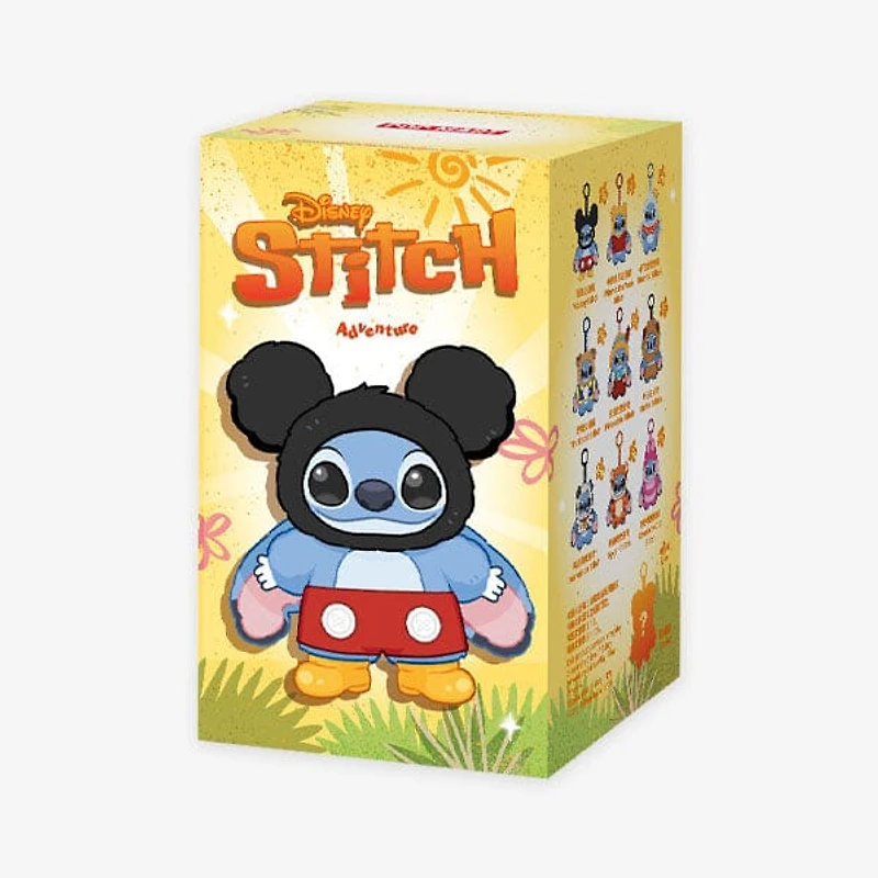 Pop Mart x Disney: Stitch Adventure Series Plush Keychain Blind Box (1pc)