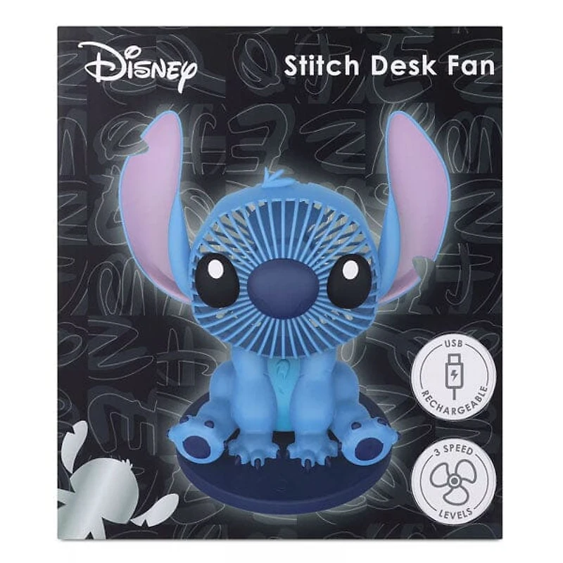 Disney's Stitch Molded Decorative Desk Fan (1pc)