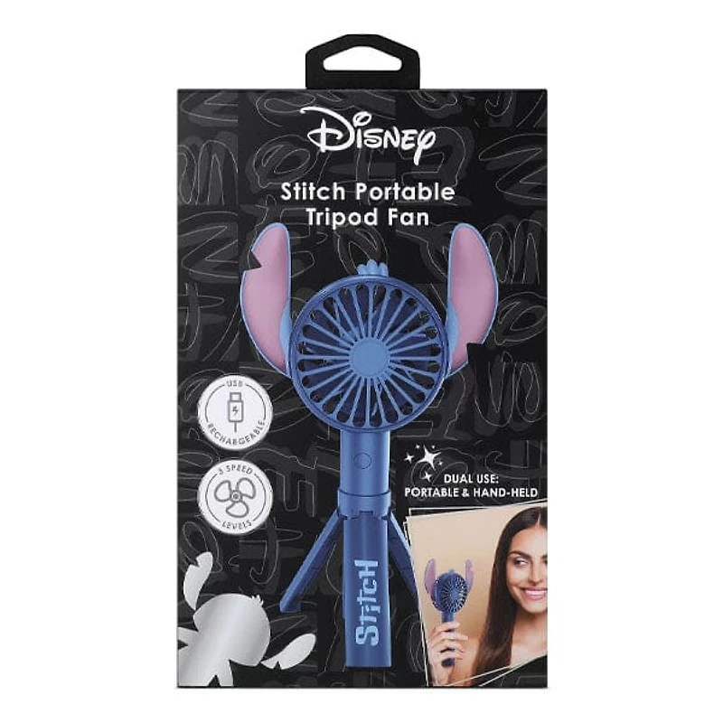 Disney's Stitch Portable Handheld & Tripod Fan (1pc)