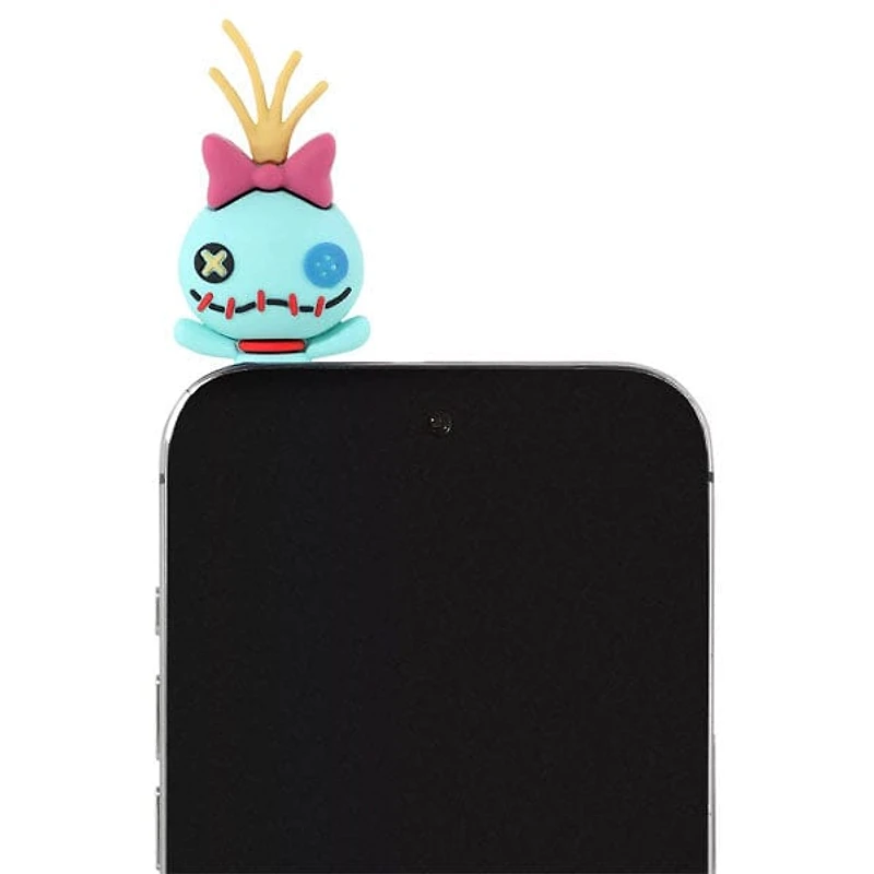 Disney's Lilo & Stitch Stick-On Phone Buddy Phone Hugging Figurines (2pk) Stitch & Scrump