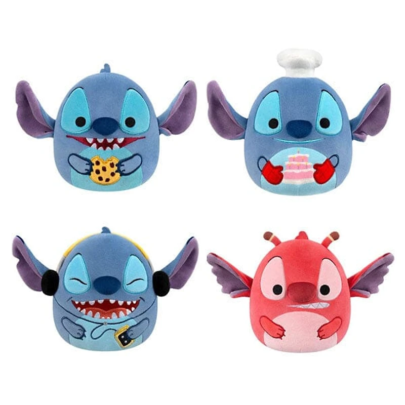 Squishmallows Super Soft Plush Toys 10" Disney's Stitch Squad 2025 (1pc) Ships Assorted