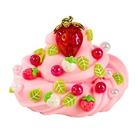 LIT Slime DIY Scented Slime Kit with Charms (1 Jar) Strawberry Blossom