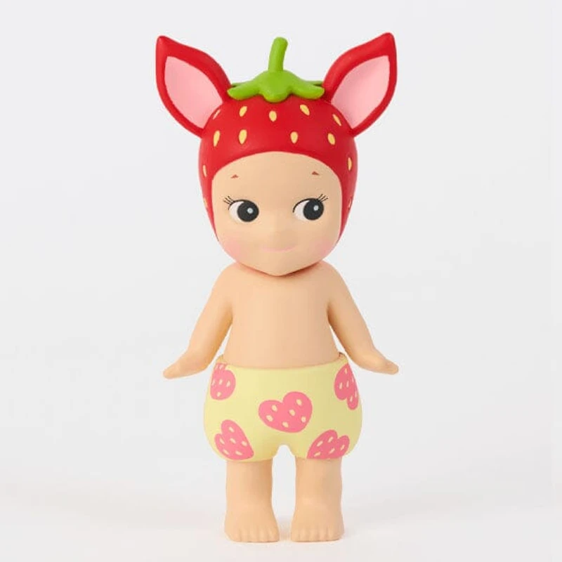 Sonny Angel Collectable Mini Cherub Figurines Strawberry Love Series Blind Box (1pc)
