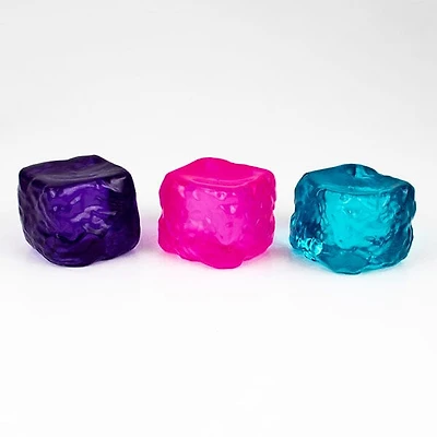 Sugah-Mals Ice Cube Sugar Stress Ball Squishy Fidget Toy (1pc) Color Ships Assorted