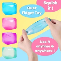 SugarSqueez Cube Squishy Fidget Sugar Stress Ball (1pc) Assorted Colors