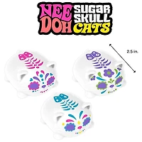 Nee Doh® Sugar Skull Cats Squishy Fidget Toy (1pc) Color Ships Assorted
