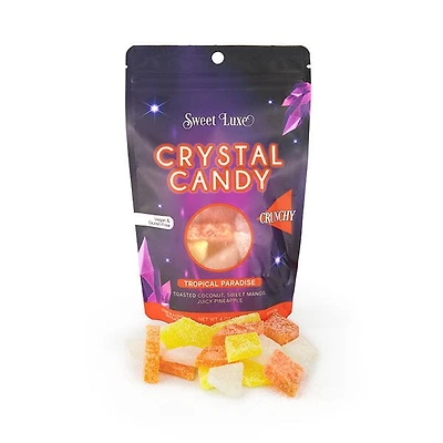 Sweet Luxe™ NEW Extra Crunchy Crystal Candy - Tropical Paradise Flavor Mix