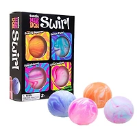 Nee Doh Teenie Swirl Mini Stress Balls Squishy Fidget Toys (4pc)
