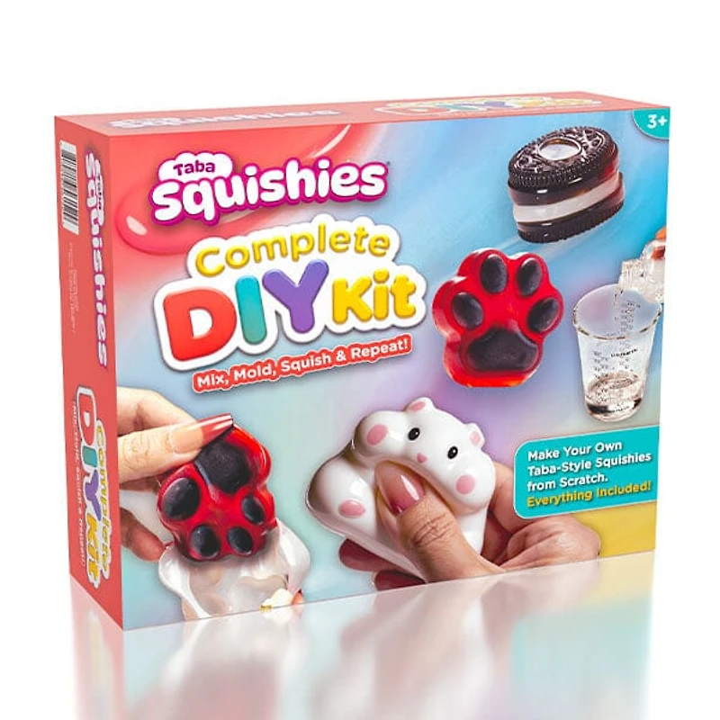 Taba Squishies® Complete DIY Kit (Includes 5 Molds) Make Your Own Fidget Toys!