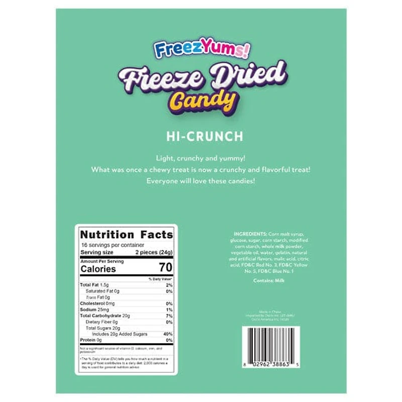 FreezYums! Freeze-Dried Hi-Crunch Fruit Candy (200g)