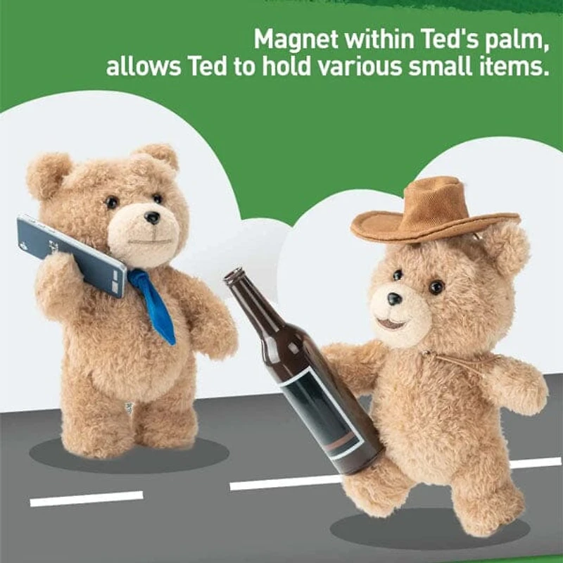 Pop Mart x Ted 2: Teddy Bear Action Series Posable Plush Keychain Blind Box (1pc)