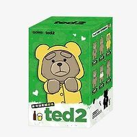 Pop Mart x Ted 2: Teddy Bear Action Series Posable Plush Keychain Blind Box (1pc)