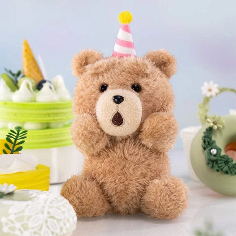 Pop Mart x Ted 2: Teddy Bear Action Series Posable Plush Keychain Blind Box (1pc)