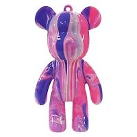 Pour Palz DIY Teddy Bear Keychain Paint Pour Kit (Color Ships Assorted)