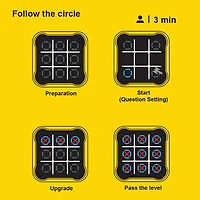 Tic Tap Go! Electronic Touchscreen Tic-Tac-Toe Game