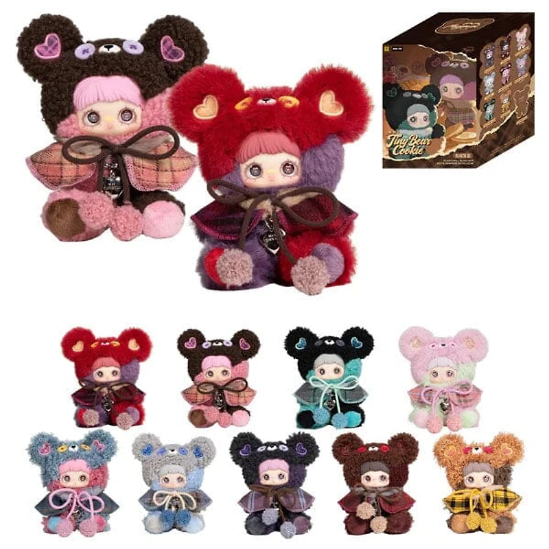 MayMei Tiny Bear Cookie Series Kawaii Plush Doll Blind Box (1pc)