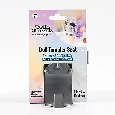 Tumbler Cup Seat For Dolls (Color Ships Assorted) - Petite Threads