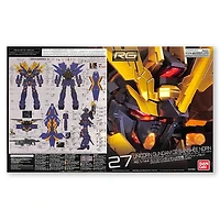 BANDAI Hobby RG Unicorn 02 Banshee Norn Gundam 1/144 Scale 5" Model Kit