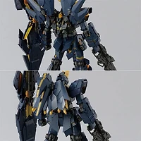 BANDAI Hobby RG Unicorn 02 Banshee Norn Gundam 1/144 Scale 5" Model Kit