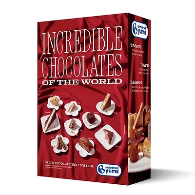 Universal Yums Snack Box: Incredible Chocolates of the World (9 Pieces)