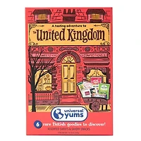 Universal Yums Snack Box: United Kingdom Candy Shoppe (6 Pieces)