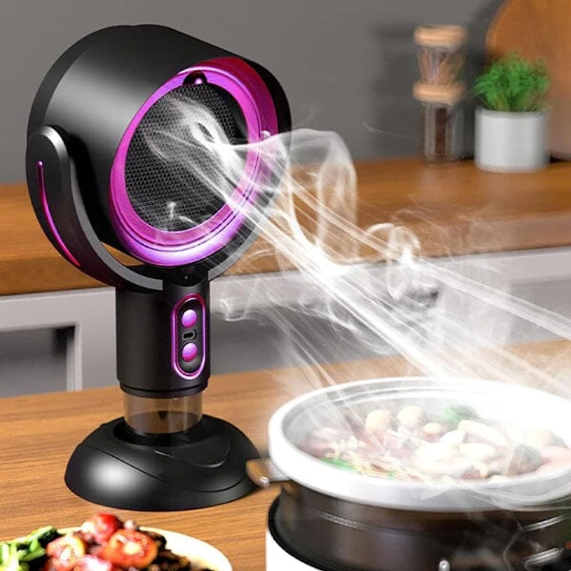 AtmosVac Portable Extractor Fan for Kitchen Odors (1pc) USB Rechargeable
