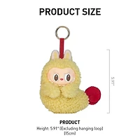 Pop Mart x THE MONSTERS: Labubu Wacky Mart Earphone Case Zipper Plush Doll Pendant (1pc)