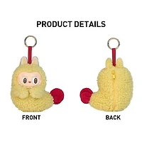 Pop Mart x THE MONSTERS: Labubu Wacky Mart Earphone Case Zipper Plush Doll Pendant (1pc)