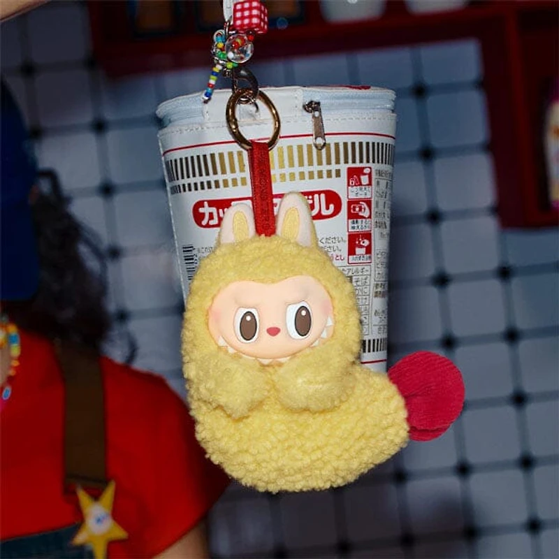Pop Mart x THE MONSTERS: Labubu Wacky Mart Earphone Case Zipper Plush Doll Pendant (1pc)